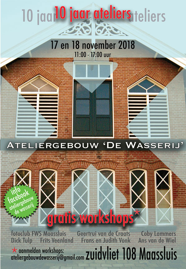 Poster 10 jaar Wasserij
