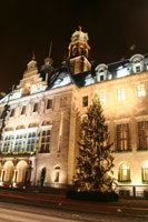 Foto: Kerstboom bij stadhuis