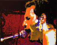 Zeefdruk: Freddie Mercury